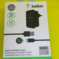 Сетевое зарядное устройство Belkin 2 USB+кабель Micro